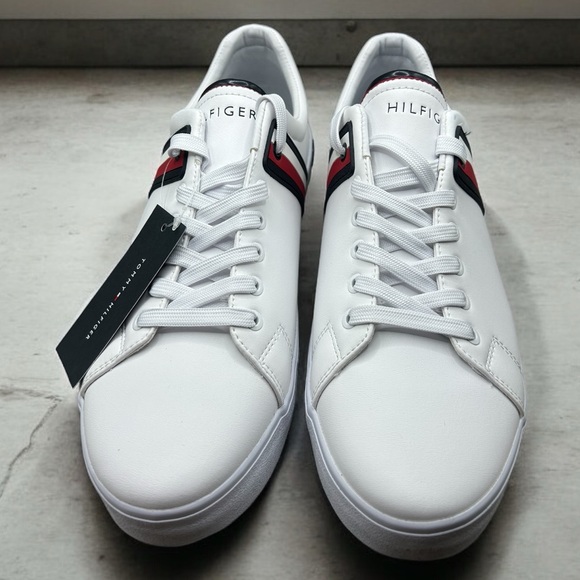 NEW Tommy Hilfiger Men's Ramus Stripe Lace-Up Sneakers - Size 12M - Picture 3 of 7
